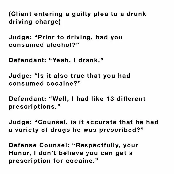 40 Of The Funniest Things People Overheard In Courthouses, As Shared On This Instagram Page (New Posts)
