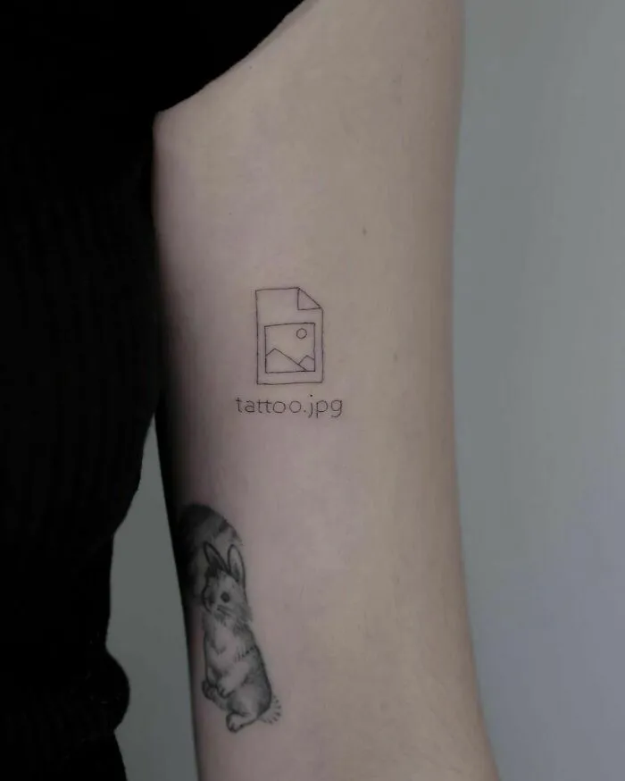 JPG File Tattoo
