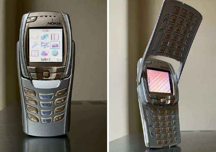 2003 Nokia 6810. An Unbelievable 71 Individual Buttons On A Handset This Size