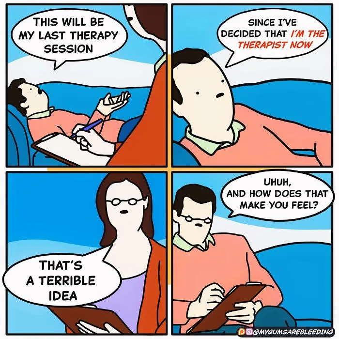 45 Hilarious Comics With Twisted Endings By "My Gums Are Bleeding"