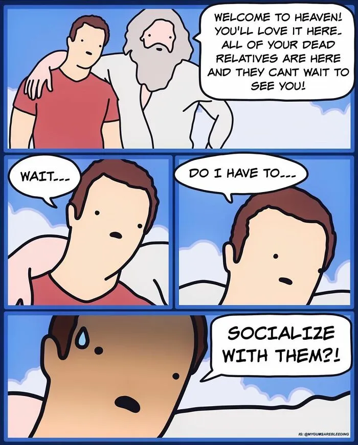 45 Hilarious Comics With Twisted Endings By "My Gums Are Bleeding"