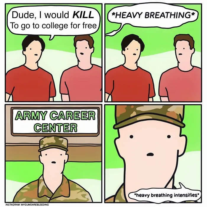 45 Hilarious Comics With Twisted Endings By "My Gums Are Bleeding"