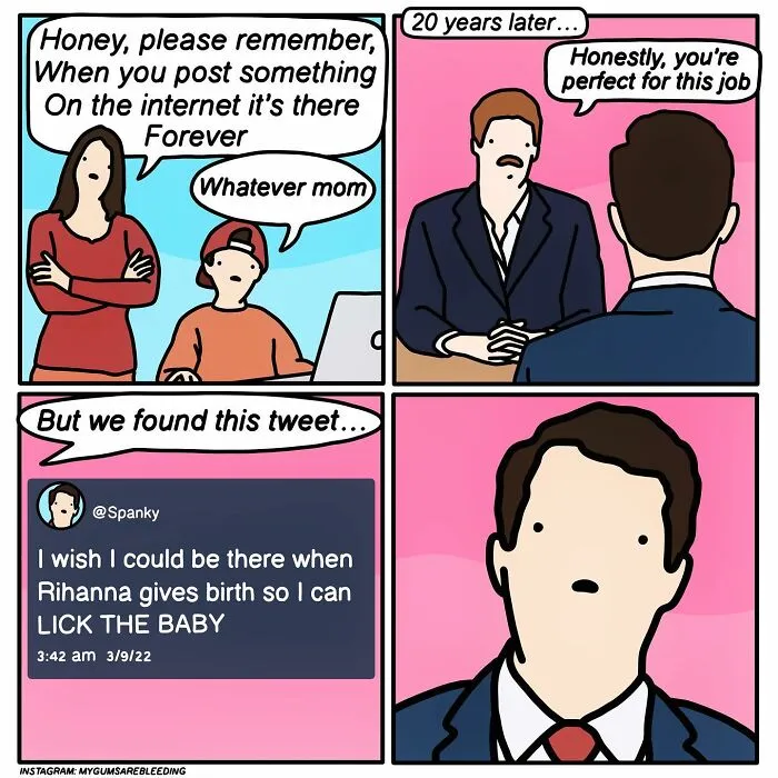 45 Hilarious Comics With Twisted Endings By "My Gums Are Bleeding"