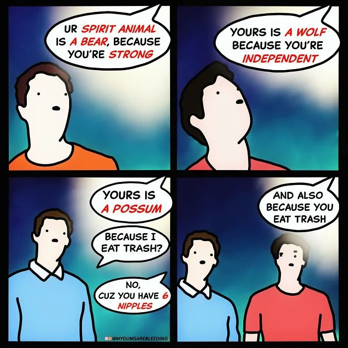 45 Hilarious Comics With Twisted Endings By "My Gums Are Bleeding"