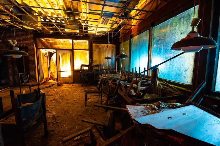 Dinner For Two - A Restaurant, Abandoned For 30 Years