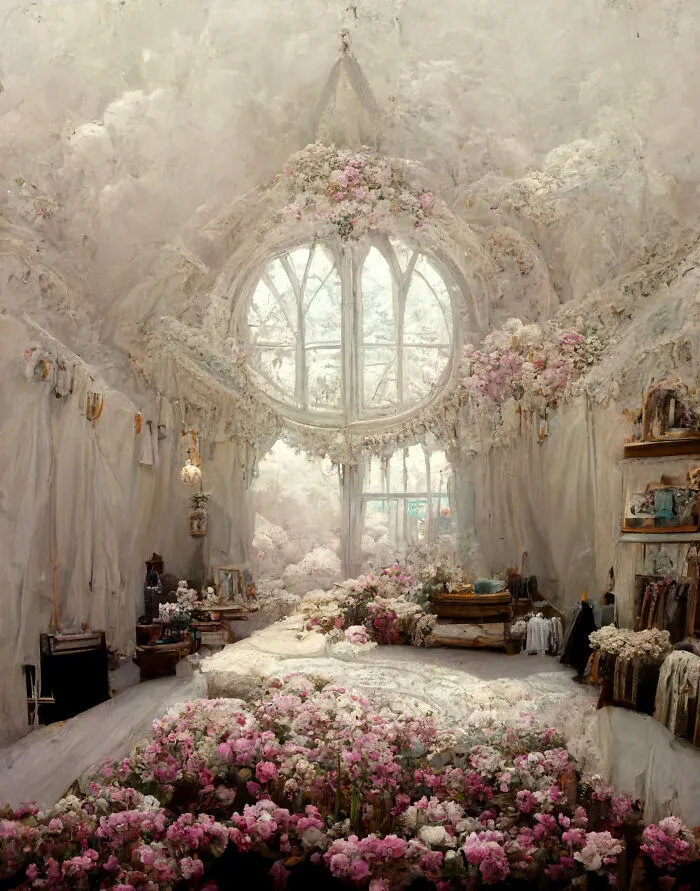 Floral Dreams Inside Walls