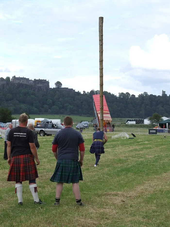 Caber Toss, Scotland, UK