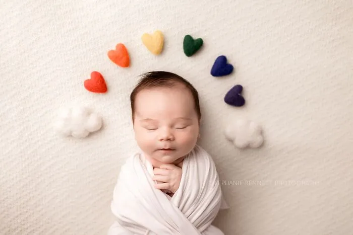 Rainbow Hearts Prop