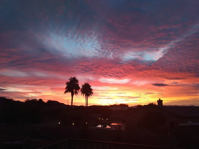 A Beautiful Sunset Photo I Took In 2020(Unedited)
