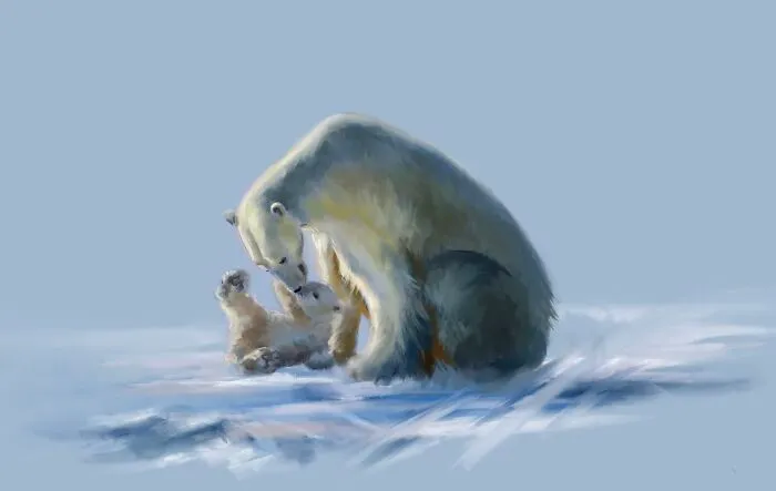 I Illustrated Animals In Their Natural Surroundings (19 Pics)