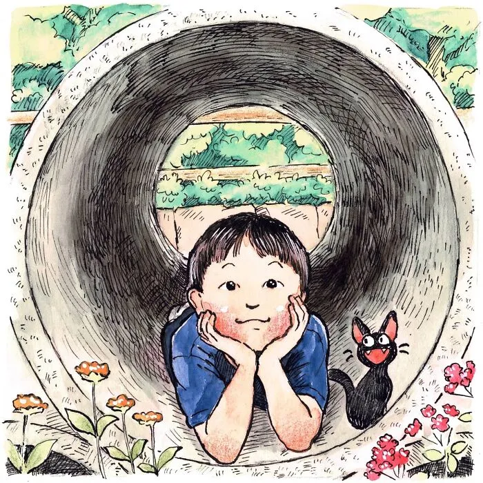 This Japanese Artist Is Inspired By The Simple Life Of Simple People, Here Are 70 Of The Most Popular Moments He Recaptured (70 Pics)