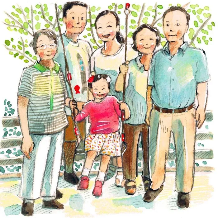 This Japanese Artist Is Inspired By The Simple Life Of Simple People, Here Are 70 Of The Most Popular Moments He Recaptured (70 Pics)
