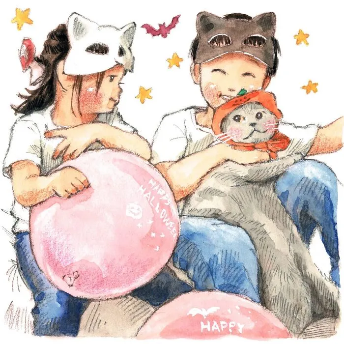 This Japanese Artist Is Inspired By The Simple Life Of Simple People, Here Are 70 Of The Most Popular Moments He Recaptured (70 Pics)