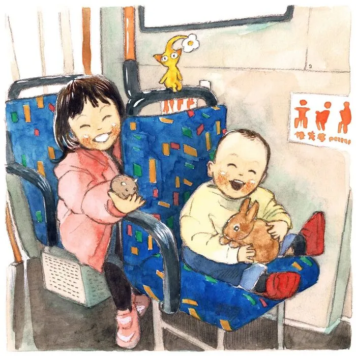 This Japanese Artist Is Inspired By The Simple Life Of Simple People, Here Are 70 Of The Most Popular Moments He Recaptured (70 Pics)