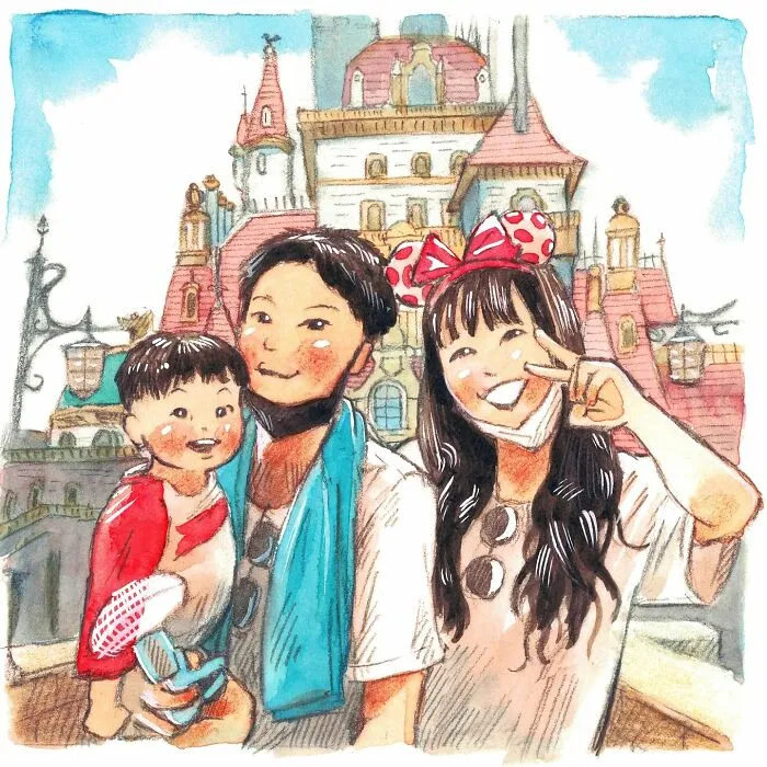 This Japanese Artist Is Inspired By The Simple Life Of Simple People, Here Are 70 Of The Most Popular Moments He Recaptured (70 Pics)