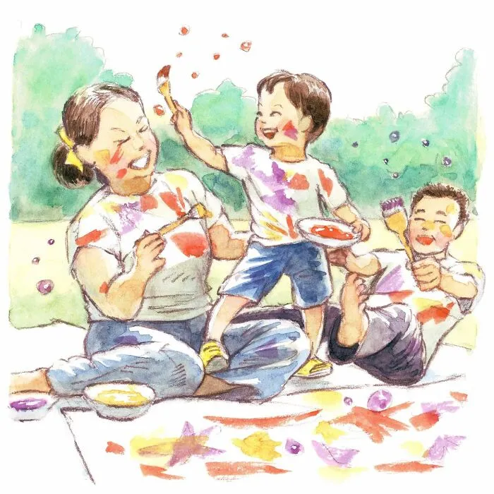 This Japanese Artist Is Inspired By The Simple Life Of Simple People, Here Are 70 Of The Most Popular Moments He Recaptured (70 Pics)