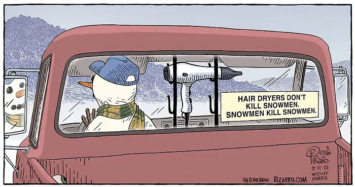 Dan Piraro's 40 Silly And Funny Single-Panel Comics With Unexpectedly Absurd Situations