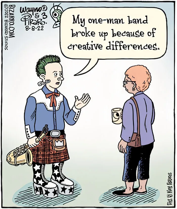 Dan Piraro's 40 Silly And Funny Single-Panel Comics With Unexpectedly Absurd Situations