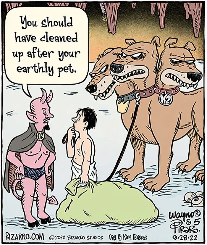 Dan Piraro's 40 Silly And Funny Single-Panel Comics With Unexpectedly Absurd Situations