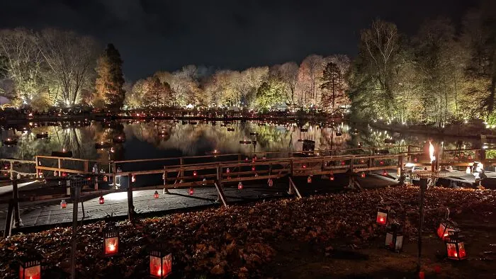 Ren Faire Christmas Market In Germany (Called Light Market For A Reason)
