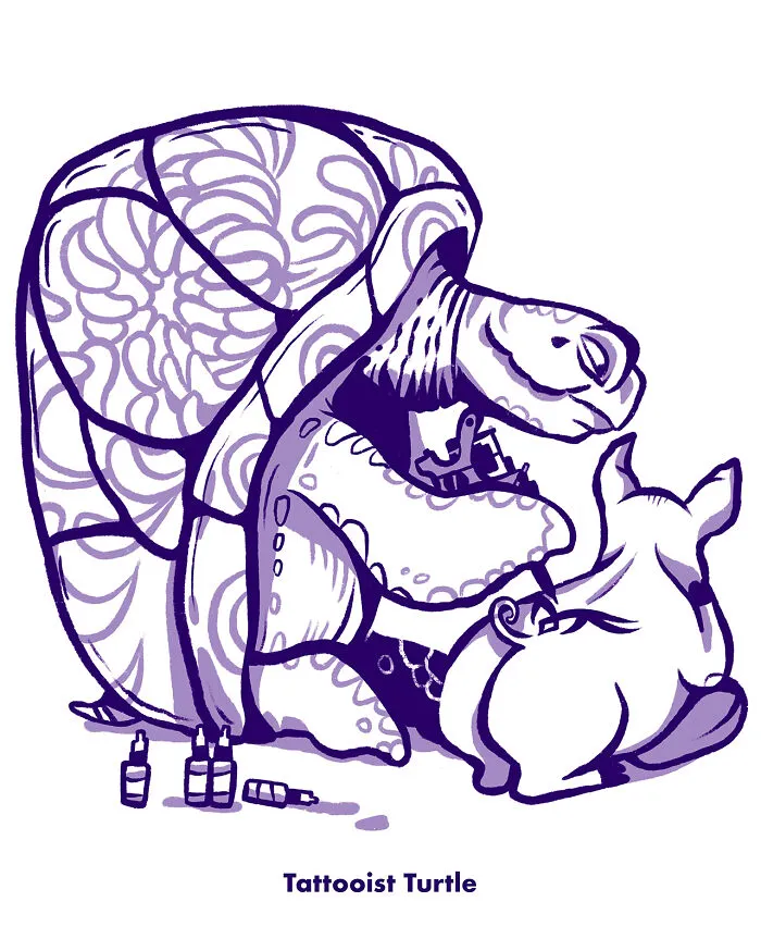 Tattooist Turtle