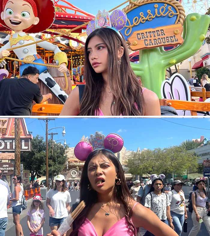 Esta modelo demuestra que lo que vemos en Instagram no siempre es igual la realidad