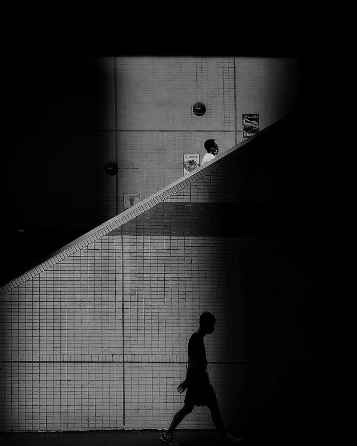 The Darkness / Noir, 1st Place: Same Time! By Wai Ying Kwok