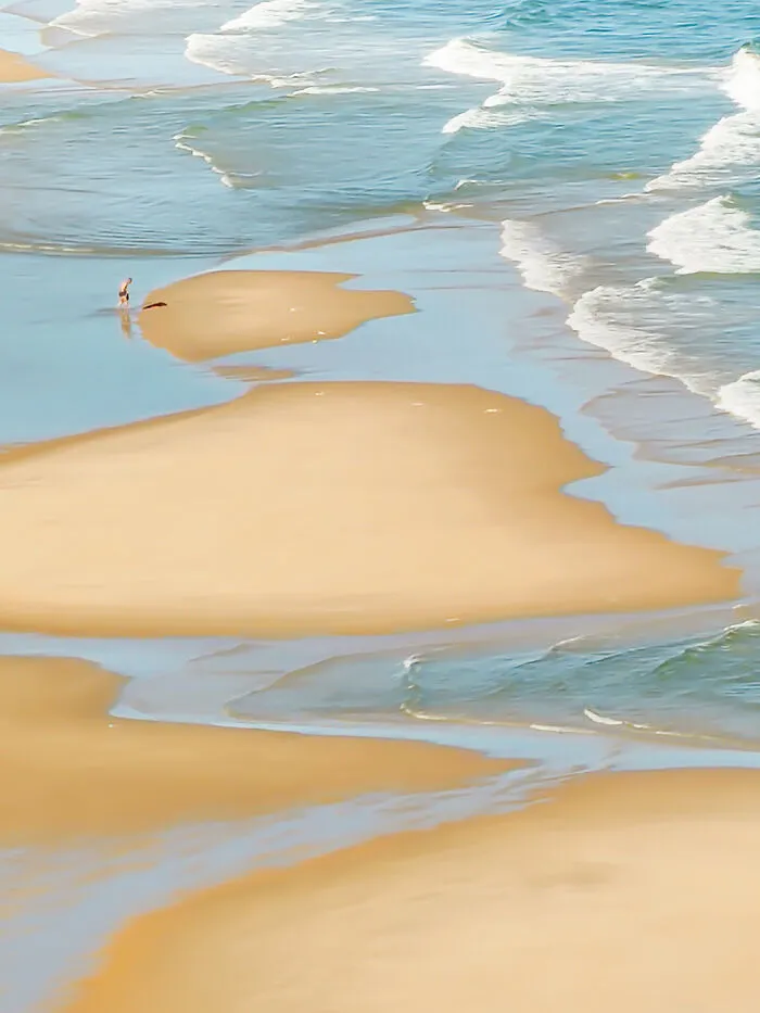 Water / Snow / Ice, 1st Place: On The Beach By Junbiao Cai