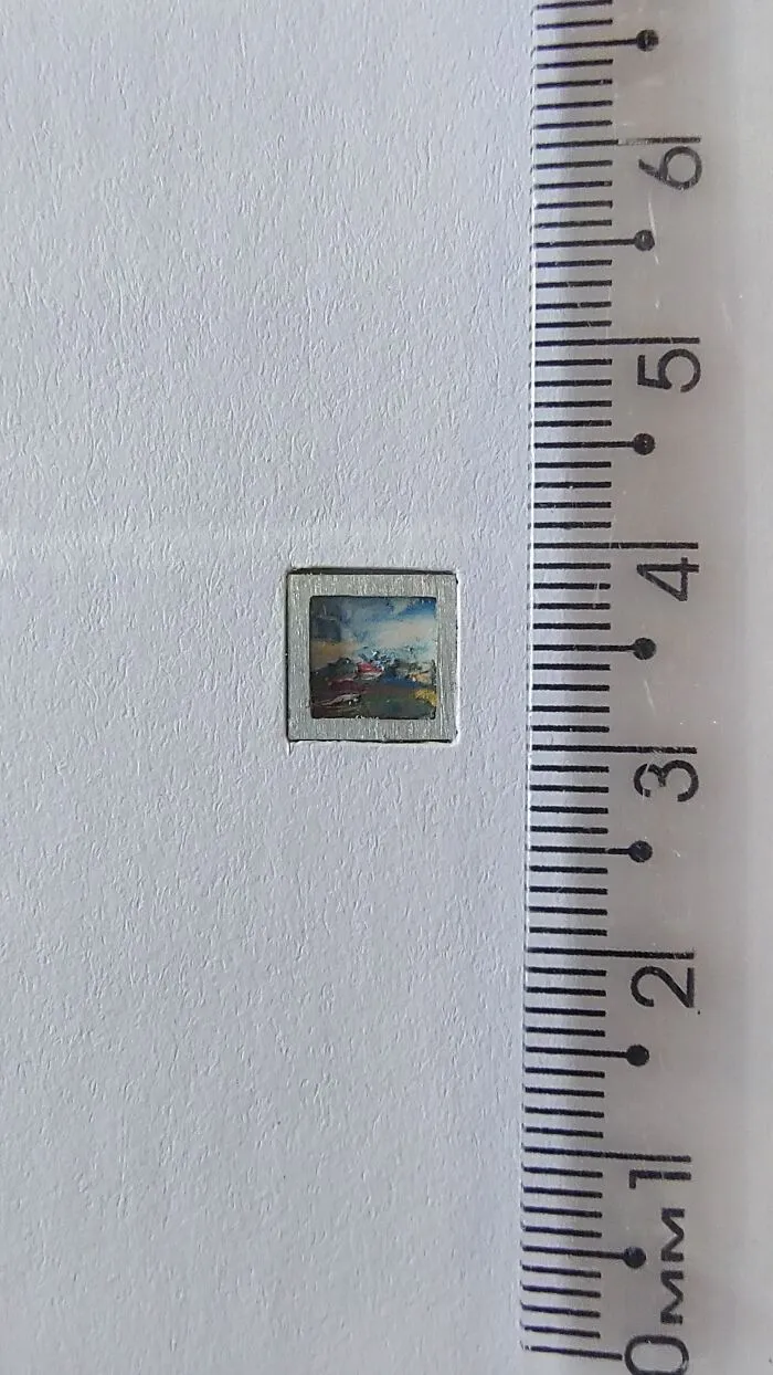 I Create Tiniest Paintings In The World (11 Pics)