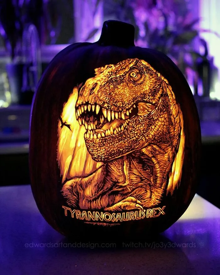  Incredibly Detailed Pumpkins With References To Pop-Culture, Movies, Celebrities And Other Things Made By This Artist (63 Pics)