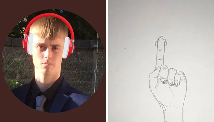 This Guy Gives His Followers’ Profile Pics A Hilarious Makeover With His Drawings (40 Pics)