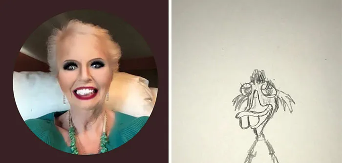 This Guy Gives His Followers’ Profile Pics A Hilarious Makeover With His Drawings (40 Pics)