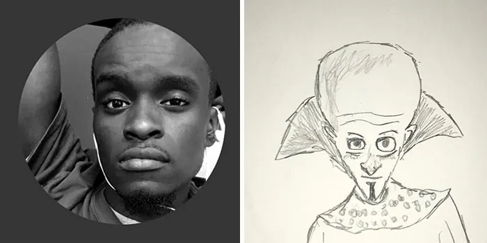 This Guy Gives His Followers’ Profile Pics A Hilarious Makeover With His Drawings (40 Pics)
