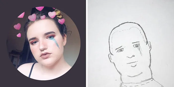 This Guy Gives His Followers’ Profile Pics A Hilarious Makeover With His Drawings (40 Pics)