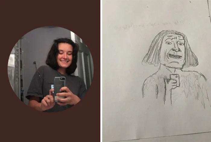 This Guy Gives His Followers’ Profile Pics A Hilarious Makeover With His Drawings (40 Pics)