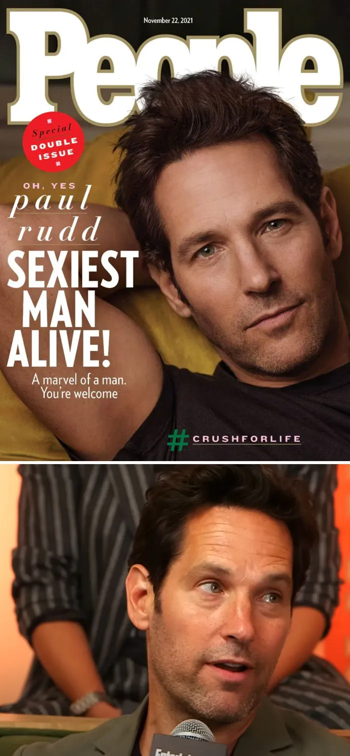 Paul Rudd, el hombre más sexi del 2021