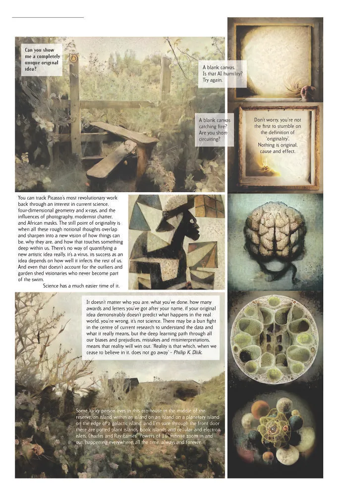 Prompt Excerpt By Dave Mckean