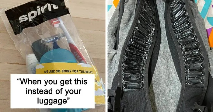 40 People Share Pics Of Airlines Completely Ruining Their Baggage