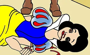 This Artist Created An Awareness Series By Portraying Cartoon Characters As Victims Of Violence Or Breast Cancer