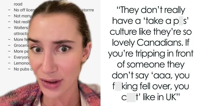 Woman Moved From The UK To Canada And Was Surprised By These 12 Differences