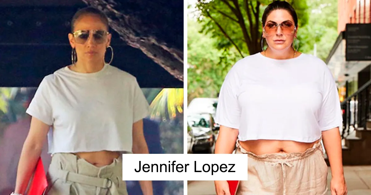 Esta mujer se viste como las celebridades para demostrar que no hay que ser delgada para tener buen aspecto (40 Fotos nuevas)