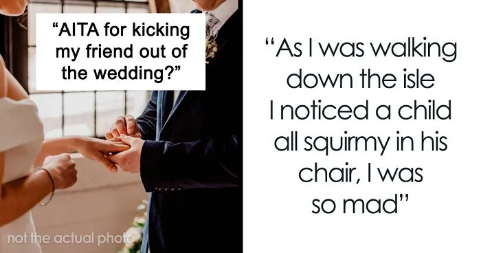 "I Strictly Said No Kids": Wedding Guest Ignores No Kids Rule, Is Offended When She's Kicked Out