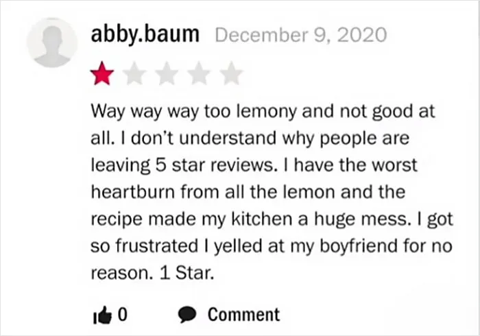34 Hilariously Dumb Comments People Left On Internet Recipes That Got Called Out By This TikToker