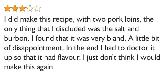 34 Hilariously Dumb Comments People Left On Internet Recipes That Got Called Out By This TikToker