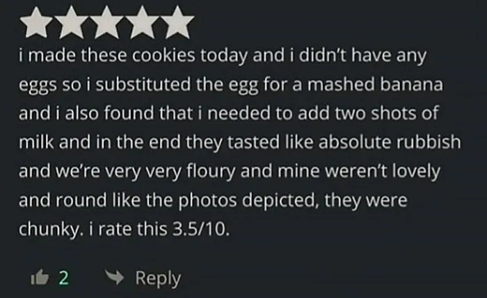34 Hilariously Dumb Comments People Left On Internet Recipes That Got Called Out By This TikToker