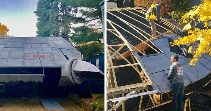 Every Year, This Talented Architect Dad Builds Something In The Driveway For Halloween, And Here Are 8 Of The Most Impressive Sculptures