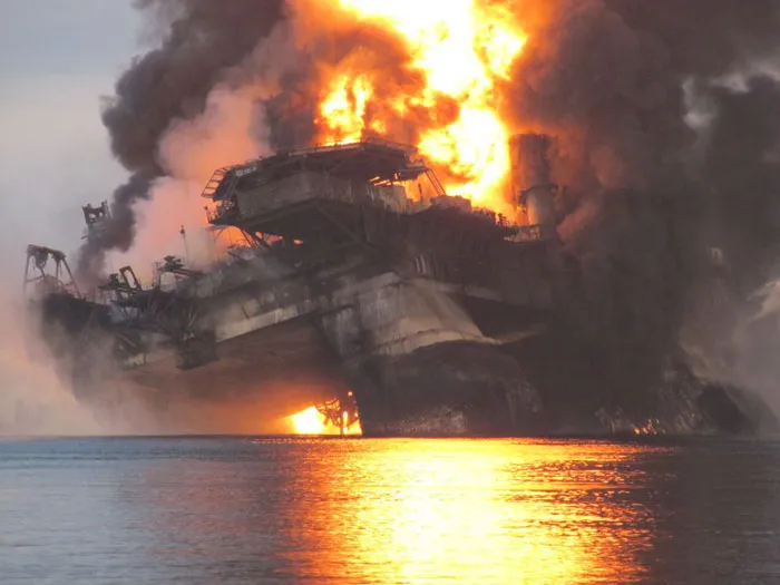 Collapse Of Deepwater Horizon Rig, 2010