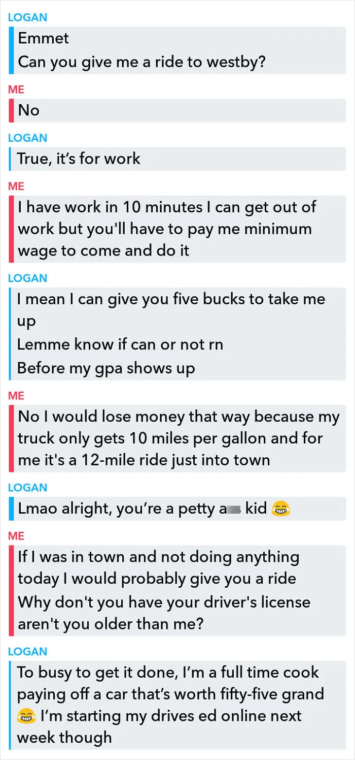 My Boyfriend's Conversation With One Of His Old Buddies
