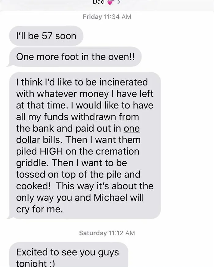 This Instagram Page Is Dedicated To The Weirdest And Funniest Texts From Family And Here Are 50 Of The Best Ones