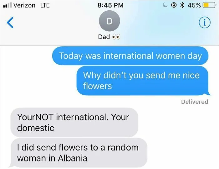This Instagram Page Is Dedicated To The Weirdest And Funniest Texts From Family And Here Are 50 Of The Best Ones